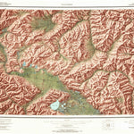 United States Geological Survey Tanacross, AK (1964, 250000-Scale) digital map