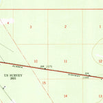 United States Geological Survey Tanacross B-5, AK (1948, 63360-Scale) digital map