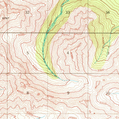 United States Geological Survey Tanacross B-6, AK (1949, 63360-Scale) digital map