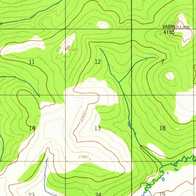 United States Geological Survey Tanacross D-1, AK (1956, 63360-Scale) digital map
