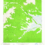 United States Geological Survey Tanacross D-5, AK (1956, 63360-Scale) digital map