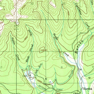 United States Geological Survey Tanana A-1, AK (1952, 63360-Scale) digital map