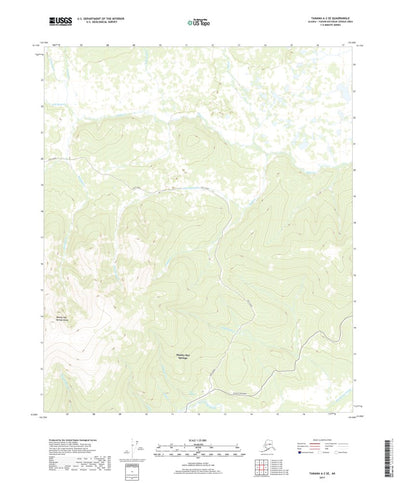 United States Geological Survey Tanana A-2 SE, AK (2017, 25000-Scale) digital map