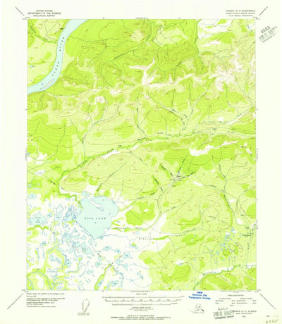 United States Geological Survey Tanana A-3, AK (1952, 63360-Scale) digital map