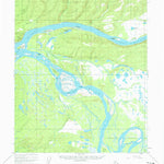 United States Geological Survey Tanana A-4, AK (1952, 63360-Scale) digital map