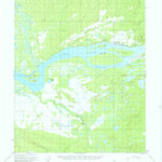 United States Geological Survey Tanana A-5, AK (1953, 63360-Scale) digital map