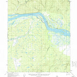 United States Geological Survey Tanana A-6, AK (1952, 63360-Scale) digital map