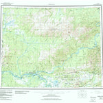 United States Geological Survey Tanana, AK (1960, 250000-Scale) digital map