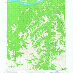 United States Geological Survey Tanana B-1, AK (1956, 63360-Scale) digital map