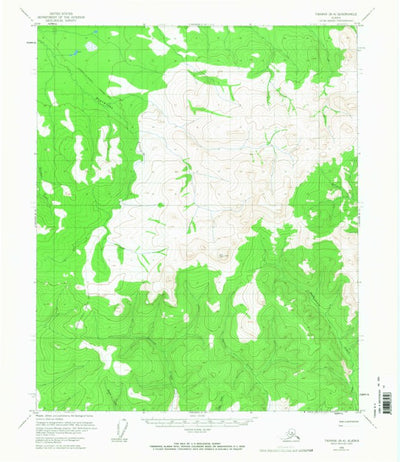 United States Geological Survey Tanana B-4, AK (1956, 63360-Scale) digital map