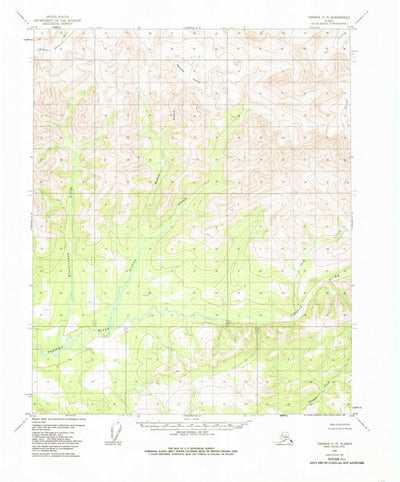 United States Geological Survey Tanana C-3, AK (1956, 63360-Scale) digital map