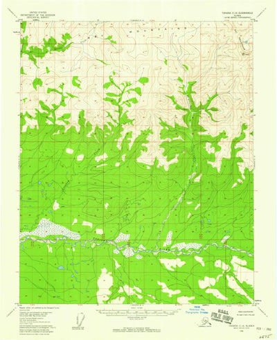 United States Geological Survey Tanana C-4, AK (1956, 63360-Scale) digital map