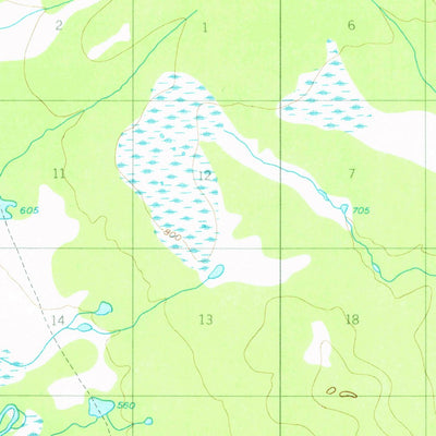 United States Geological Survey Tanana C-5, AK (1956, 63360-Scale) digital map