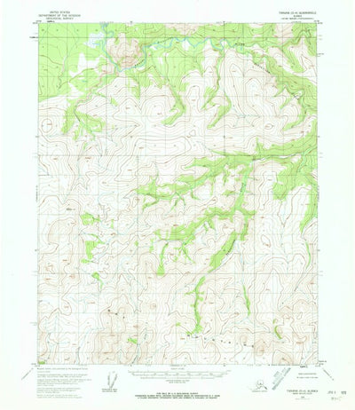 United States Geological Survey Tanana D-4, AK (1956, 63360-Scale) digital map