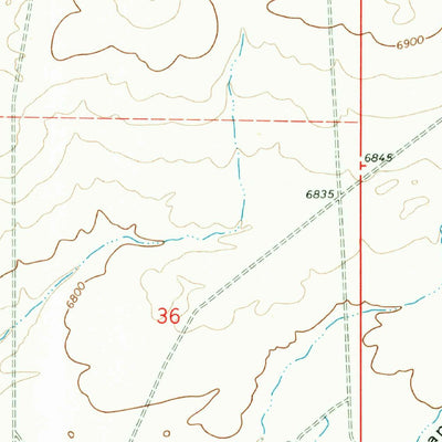United States Geological Survey Tancosa Windmill, NM (1966, 24000-Scale) digital map