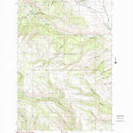 United States Geological Survey Taneum Canyon, WA (1985, 24000-Scale) digital map