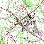United States Geological Survey Taneytown, MD-PA (1953, 24000-Scale) digital map