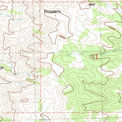 United States Geological Survey Tangent Peak, UT (1983, 24000-Scale) digital map