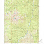 United States Geological Survey Tangle Blue Lake, CA (1986, 24000-Scale) digital map