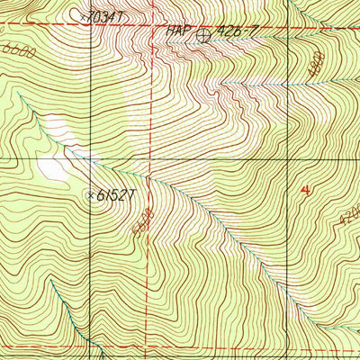 United States Geological Survey Tangle Blue Lake, CA (1986, 24000-Scale) digital map