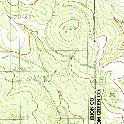 United States Geological Survey Tankersley, TX (1984, 24000-Scale) digital map