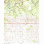 United States Geological Survey Tanks Peak, CO (1962, 24000-Scale) digital map