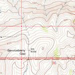 United States Geological Survey Tanks Peak, CO (1962, 24000-Scale) digital map