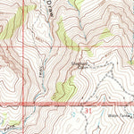 United States Geological Survey Tanks Peak, CO (1962, 24000-Scale) digital map