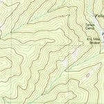 United States Geological Survey Tanner Butte, OR-WA (1979, 24000-Scale) digital map