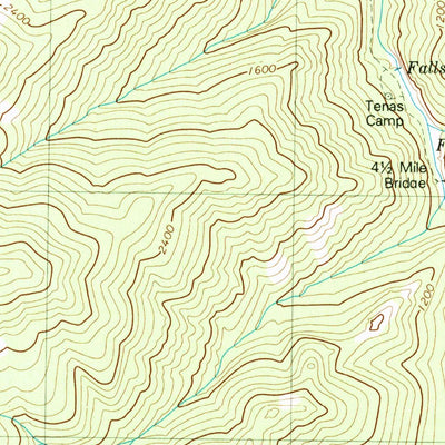 United States Geological Survey Tanner Butte, OR-WA (1979, 24000-Scale) digital map