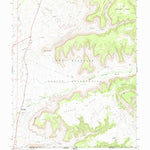United States Geological Survey Tanner Mesa, CO (1966, 24000-Scale) digital map