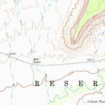 United States Geological Survey Tanner Mesa, CO (1966, 24000-Scale) digital map
