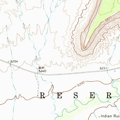 United States Geological Survey Tanner Mesa, CO (1966, 24000-Scale) digital map