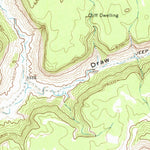 United States Geological Survey Tanner Mesa, CO (1966, 24000-Scale) digital map