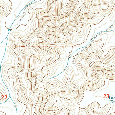 United States Geological Survey Tanner Ranch, NM (2001, 24000-Scale) digital map