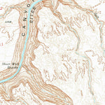 United States Geological Survey Tanner Wash, AZ (1954, 62500-Scale) digital map