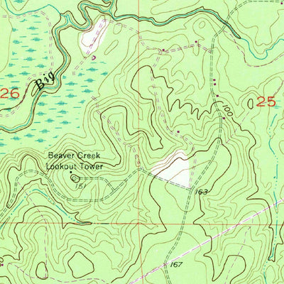 United States Geological Survey Tanner Williams, AL (1957, 24000-Scale) digital map