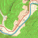 United States Geological Survey Tanner, WV (1965, 24000-Scale) digital map