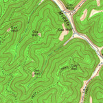 United States Geological Survey Tanner, WV (1965, 24000-Scale) digital map