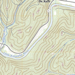 United States Geological Survey Tanner, WV (2023, 24000-Scale) digital map