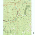 United States Geological Survey Tanners Peak, CA (2001, 24000-Scale) digital map
