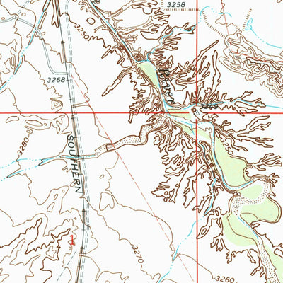 United States Geological Survey Tanque, AZ (1966, 24000-Scale) digital map