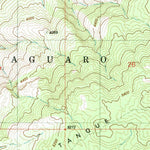 United States Geological Survey Tanque Verde Peak, AZ (1981, 24000-Scale) digital map