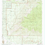 United States Geological Survey Tanque Verde Peak, AZ (1996, 24000-Scale) digital map