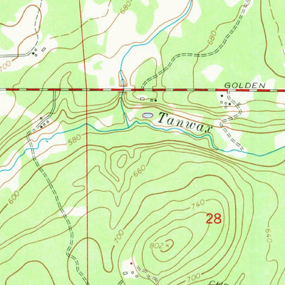 United States Geological Survey Tanwax Lake, WA (1959, 24000-Scale) digital map