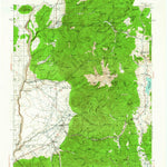 United States Geological Survey Taos And Vincity, NM (1936, 125000-Scale) digital map