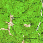 United States Geological Survey Taos And Vincity, NM (1936, 125000-Scale) digital map