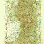 United States Geological Survey Taos And Vincity, NM (1945, 125000-Scale) digital map