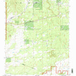 United States Geological Survey Taos Junction, NM (1995, 24000-Scale) digital map