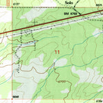 United States Geological Survey Taos Junction, NM (1995, 24000-Scale) digital map